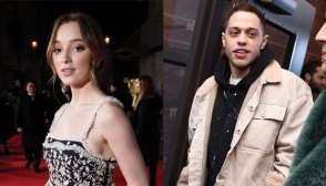 Phoebe Dynevor and Pete Davidson