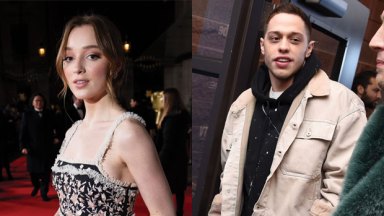 Phoebe Dynevor and Pete Davidson