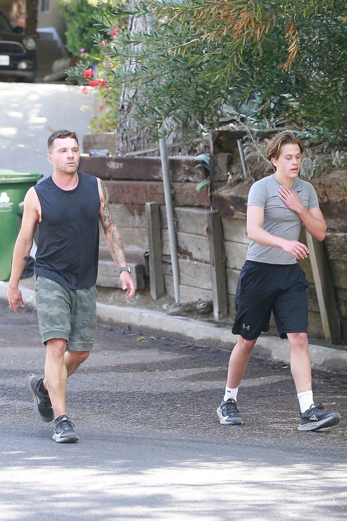 Ryan Phillippe & son Deacon