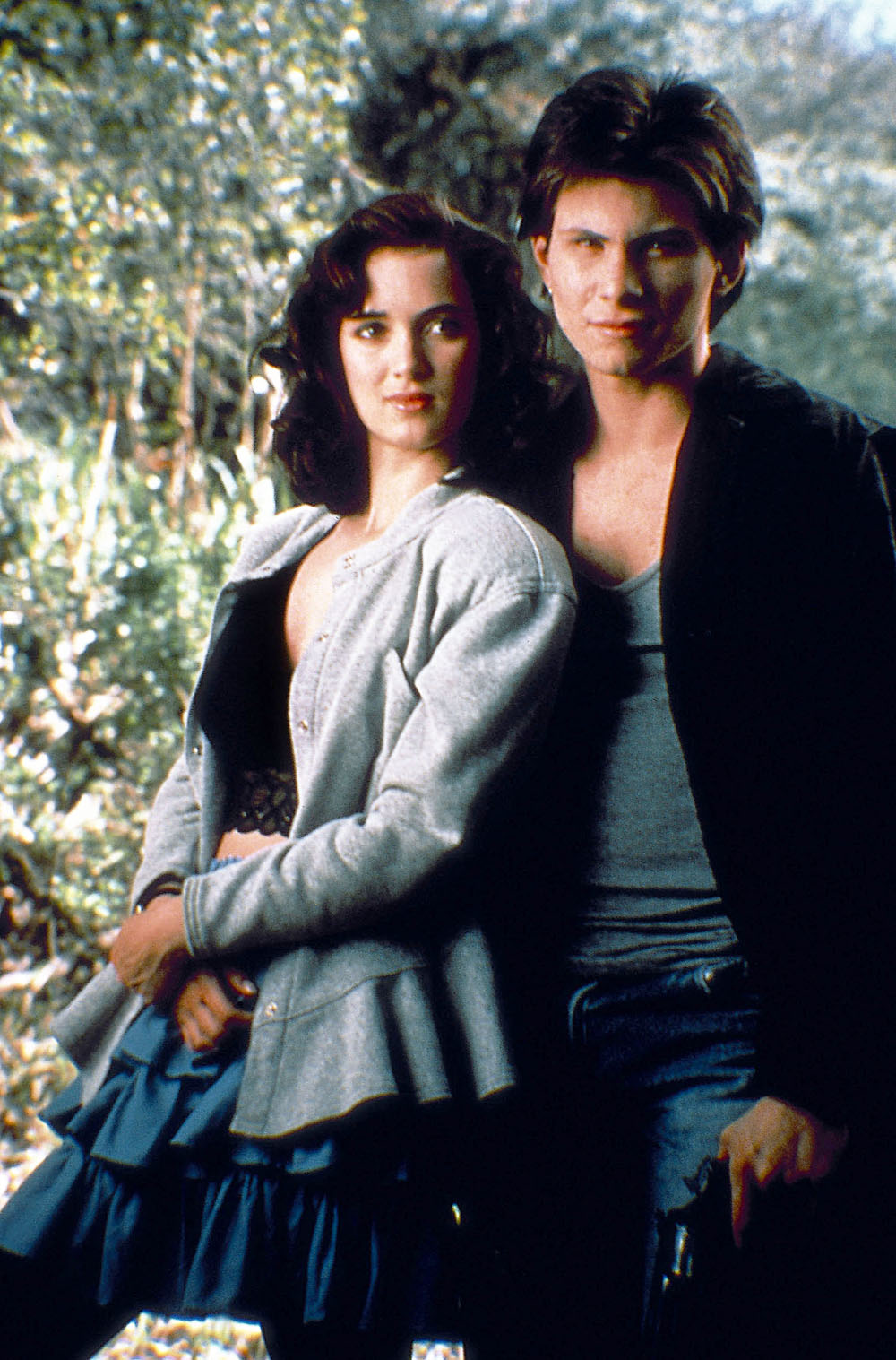 HEATHERS, Winona Ryder, Christian Slater. © New World Pictures/courtesy Everett Collection