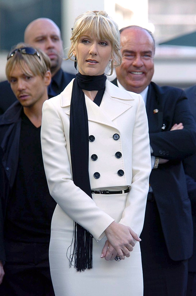 Celine Dion Receives A Star On The Hollywood Walk Of Fame