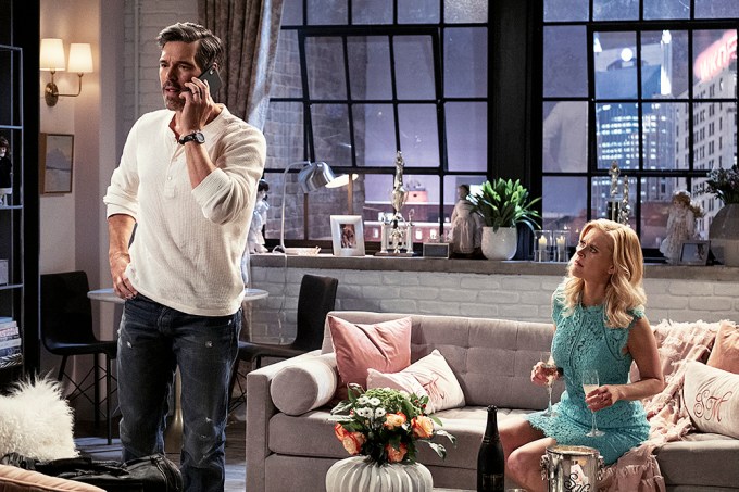 Eddie Cibrian & Janet Varney