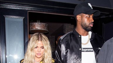 Khloe Kardashian and Tristan Thompson