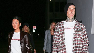 Kourtney Kardashian and Travis Barker