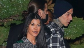 Kourtney Kardashian and Travis Barker