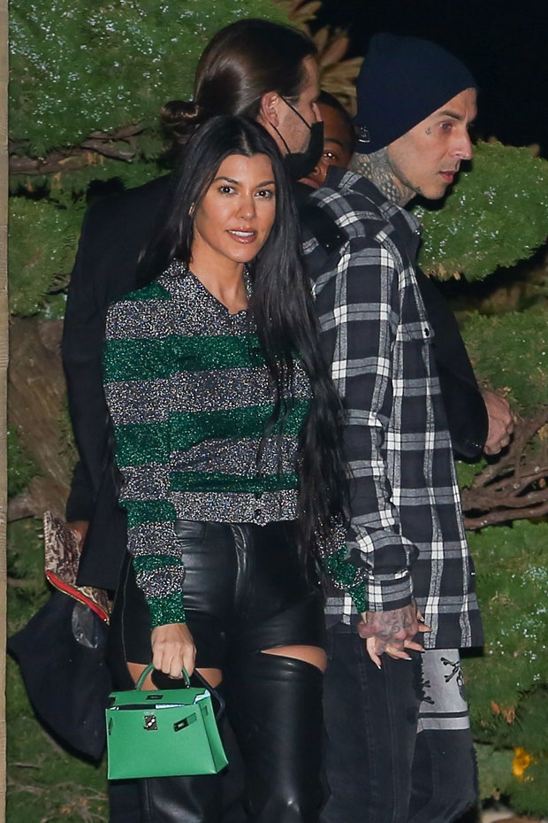 Kourtney Kardashian and Travis Barker