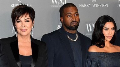 Kris Jenner, Kanye West, Kim Kardashian