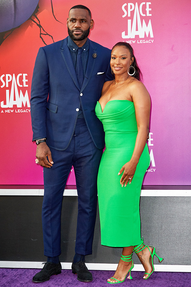 LeBron James & wife Savannah