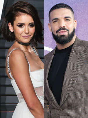 Nina Dobrev and Drake