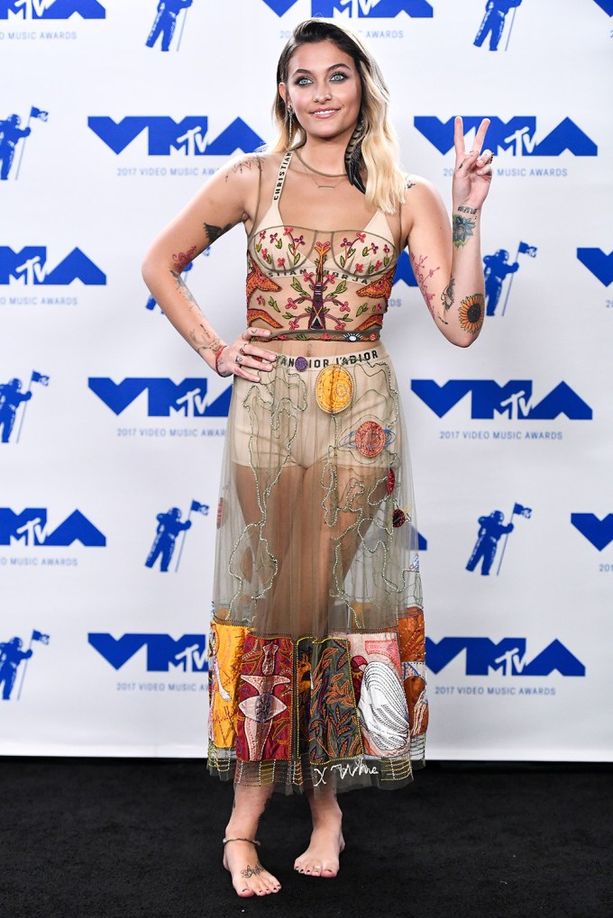 Paris Jackson At The 2017 VMAs