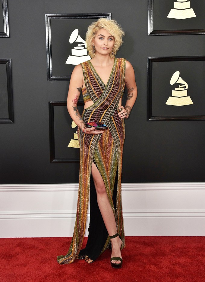 Paris Jackson At The 2017 Grammys