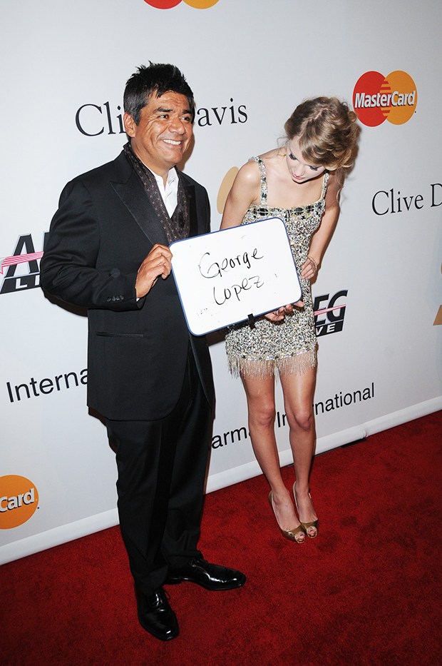 taylor swift george lopez