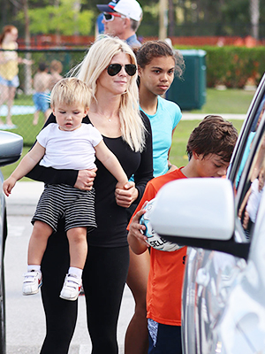 elin nordegren tiger woods kids