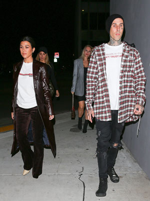 Travis Barker Kourtney Kardashian Flirty Instagram Comments