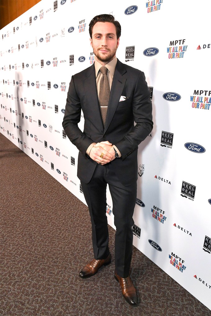 Aaron Taylor-Johnson In LA
