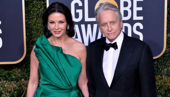 Catherine Zeta-Jones and Michael Douglas