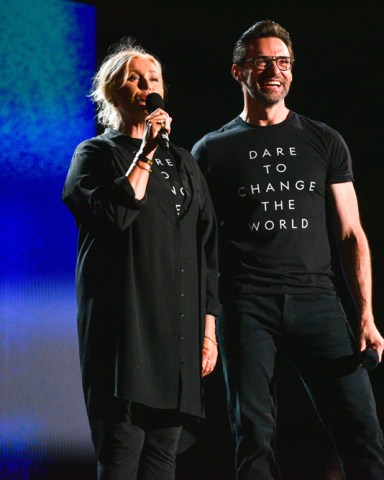 Deborra-Lee Furness and Hugh Jackman
Global Citizen Festival, Central Park, New York, USA - 28 Sep 2019