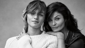 Mingus Reedus and Helena Christensen