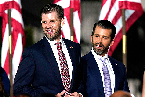 Donald Trump Jr. Eric Trump