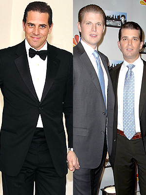 Hunter Biden Donald Trump Jr. Eric Trump