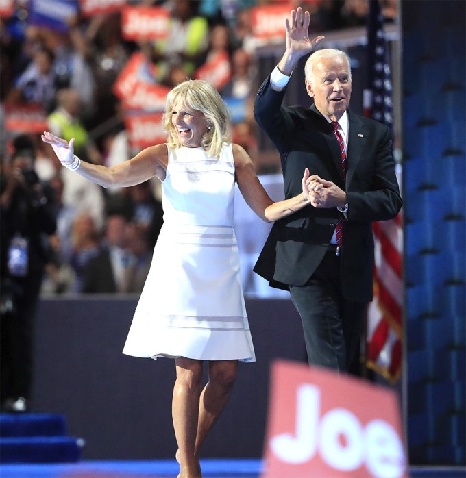 Joe & Jill At The USA Democratic National Convention