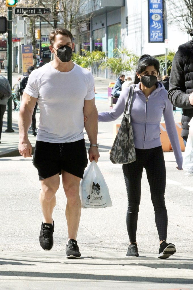 John Cena & Shay Shariatzadeh Out & About