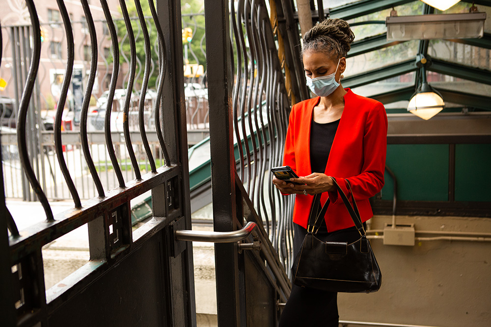 Photo taken of Maya Wiley in Brooklyn, New York on September 9 2020 by Julia Xanthos Liddy