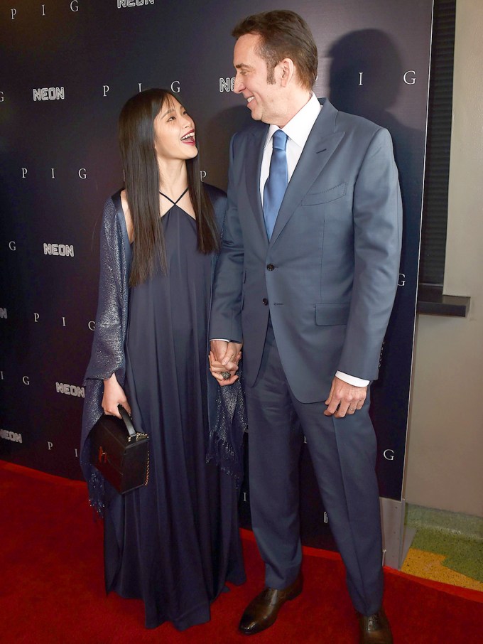 Nicolas Cage & Riko Shibata At The ‘Pig’ Premiere