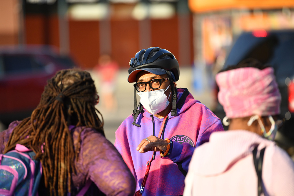 Spike Lee
Justice for George Floyd Verdict at the Barclays Center, New York, USA - 20 Apr 2021