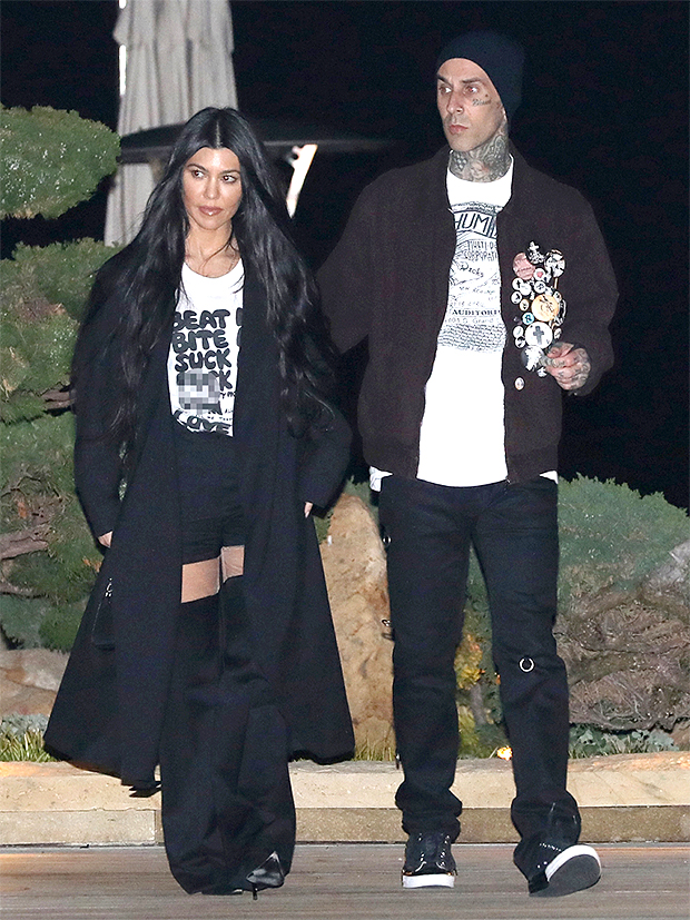 Travis Barker Kourtney Kardashian