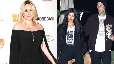 Travis Barker Kourtney Kardashian Shanna Moakler