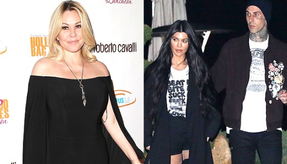 Travis Barker Kourtney Kardashian Shanna Moakler
