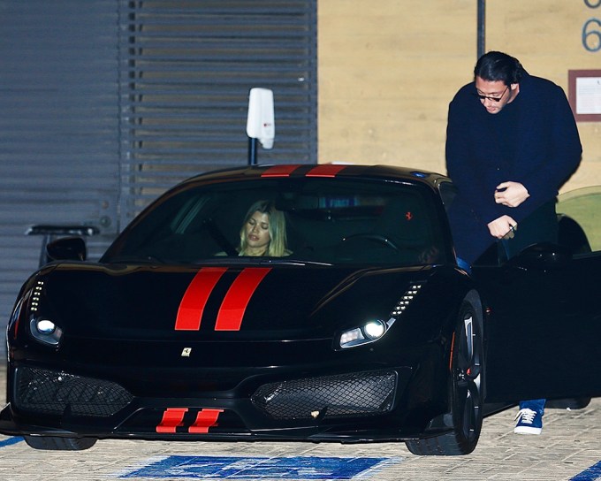 Sofia Richie & Elliot Grainge Leave Dinner In Malibu