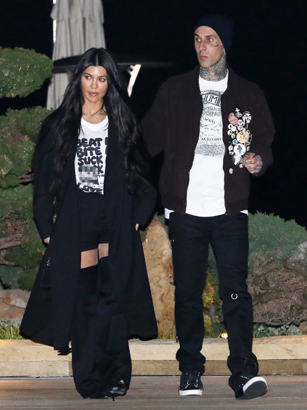 Kourtney Kardashian Travis Barker