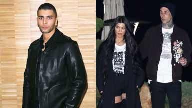 Younes Bendjima Kourtney Kardashian Travis Barker