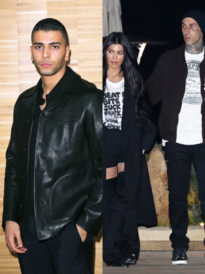 Younes Bendjima Kourtney Kardashian Travis Barker