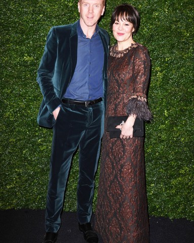 Damian Lewis and Helen McCrory
The Charles Finch & Chanel Pre-BAFTAs Dinner, Loulou's, London, UK - 01 Feb 2020