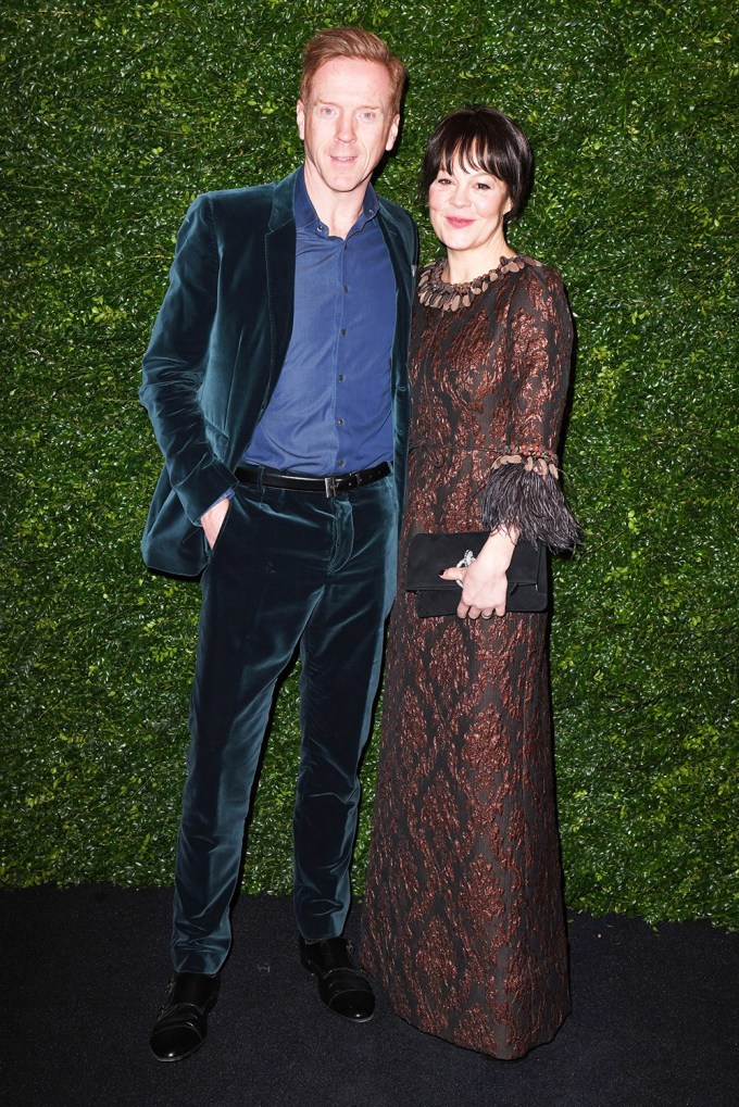 Damian Lewis & Helen McCrory At The BAFTAs.