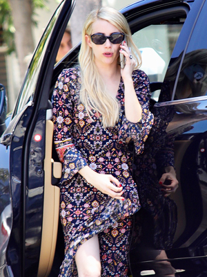 Emma Roberts Boho Dress
