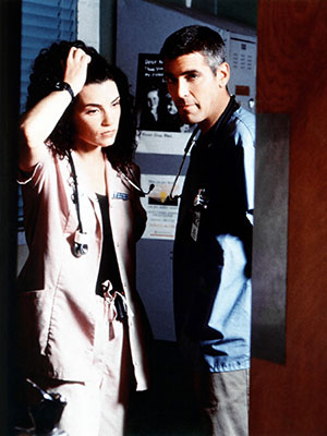 Julianna Margulies, George Clooney