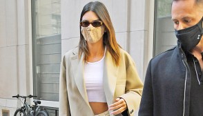 Kendall Jenner in an Oversized Blazer