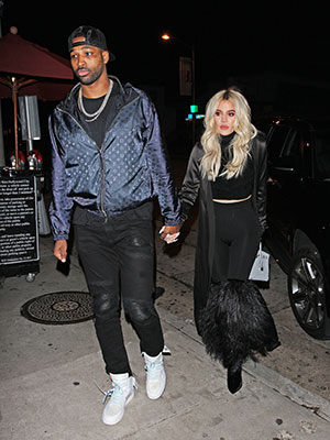 Khloe Kardashian and Tristan Thompson