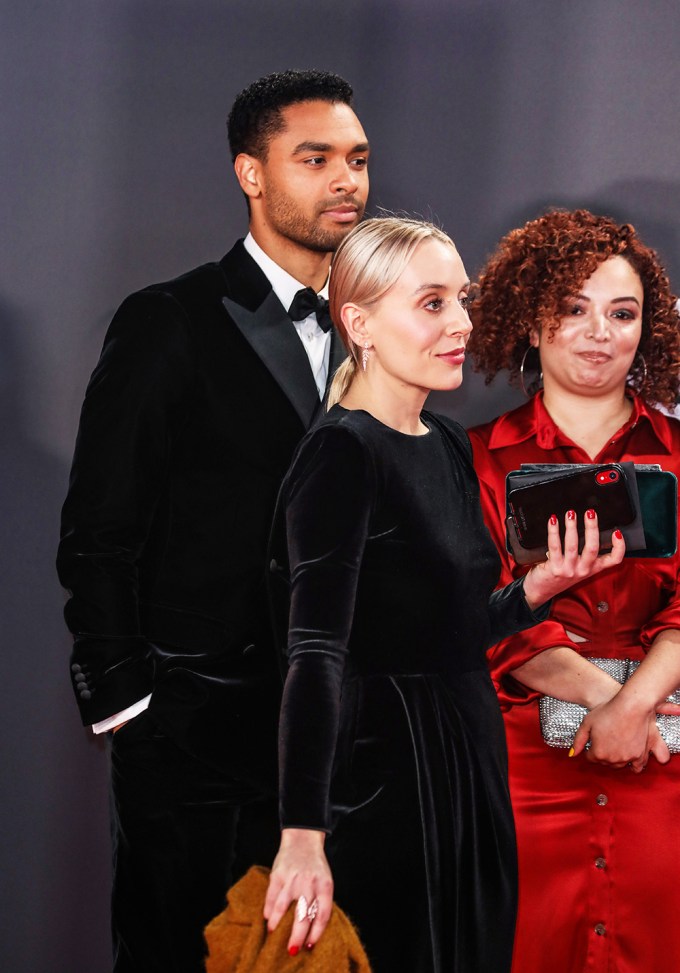 Regé-Jean Page & Emily Brown At The London Film Festival