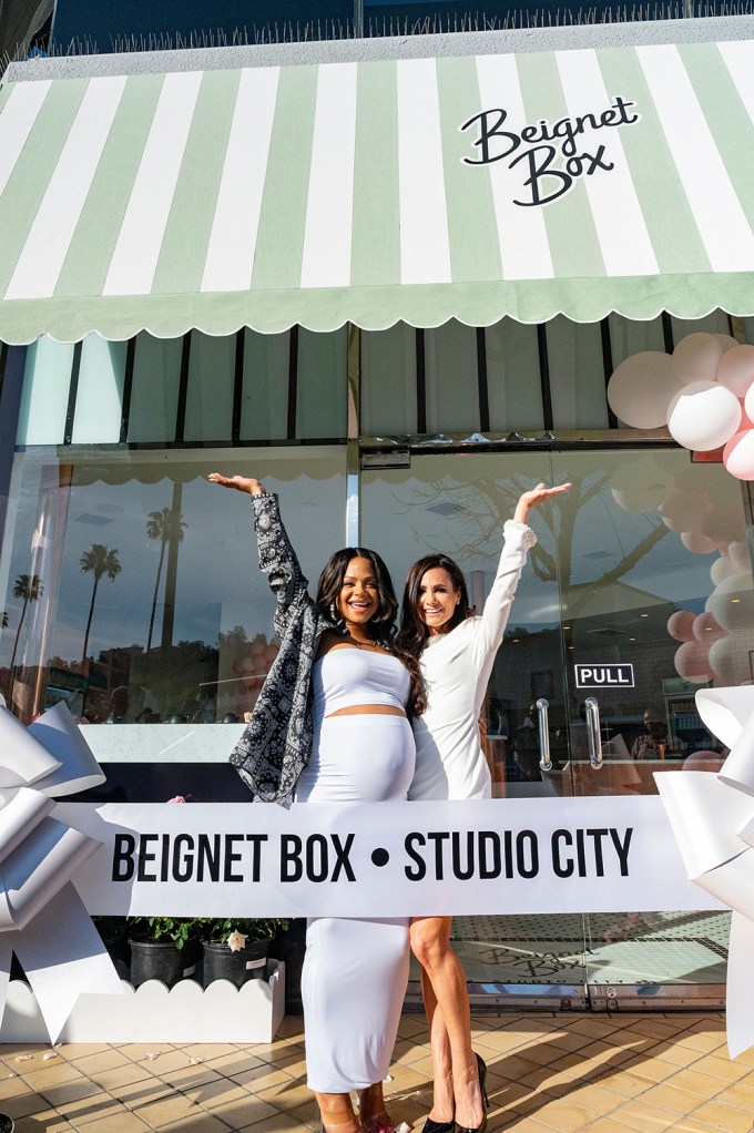 Christina Milian opens Beignet Box