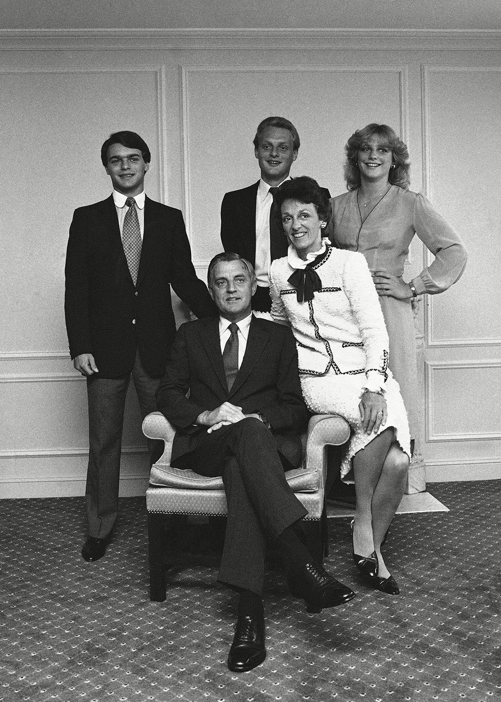 Mondale Family 1980, New York, USA