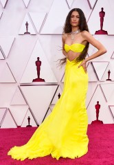 Pool PhotoMandatory Credit: Photo by Chris Pizzello/Pool/Shutterstock (11868956qq)Zendaya arrives at the Oscars93rd Annual Academy Awards, Arrivals, Los Angeles, USA - 25 Apr 2021