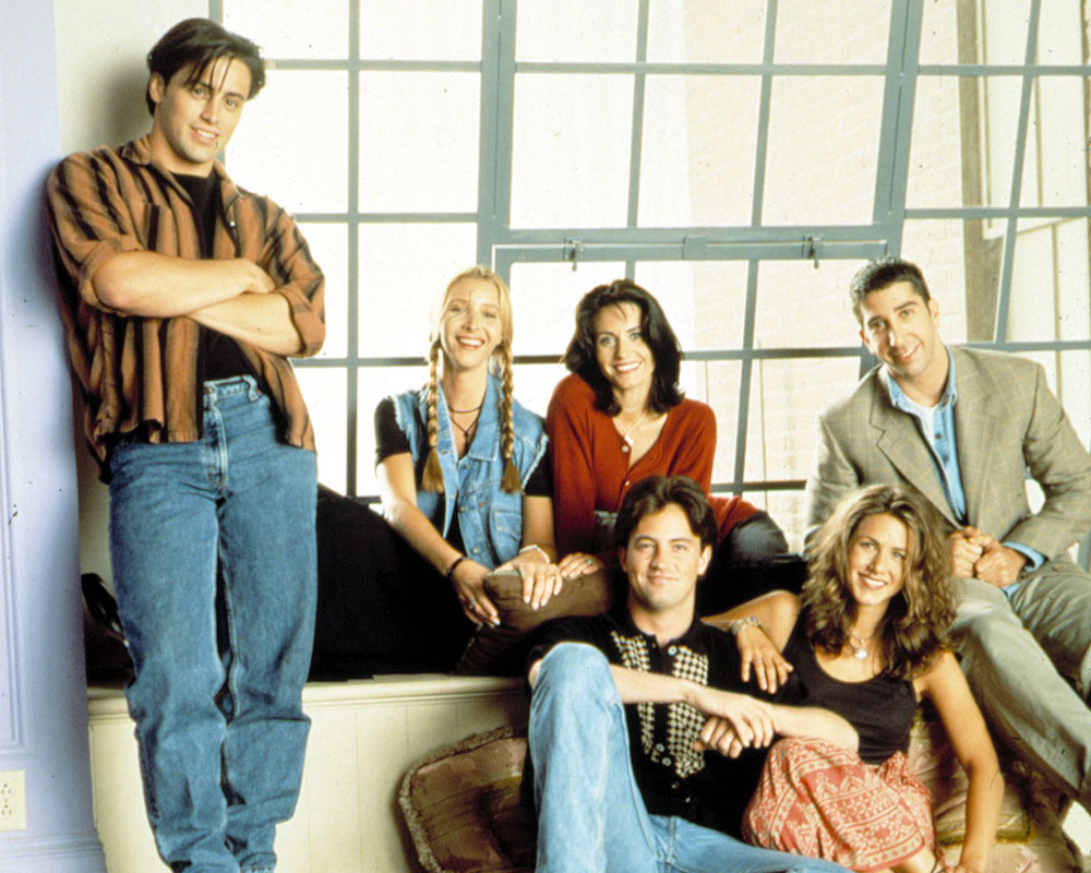 FRIENDS, Matt LeBlanc, Lisa Kudrow, Courteney Cox, Matthew Perry, Jennifer Aniston, David Schwimmer, 2000-01 season, series running 1994-present