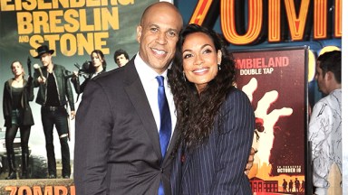 Cory Booker & Rosario Dawson