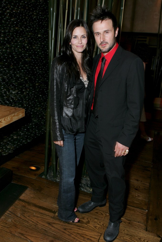 Courteney Cox Arquette and David Arquette