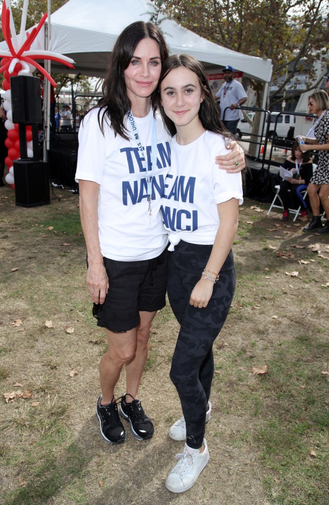 Courteney Cox and Daughter Coco